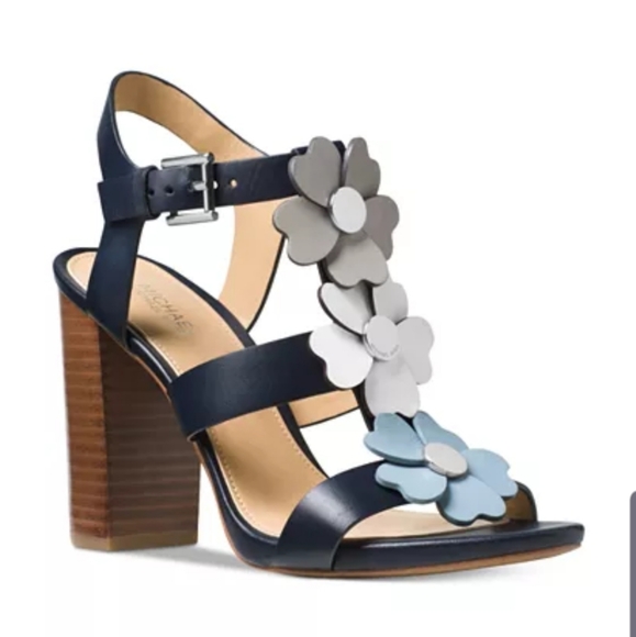 michael kors floral sandals